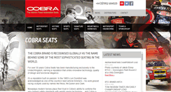Desktop Screenshot of cobraseats.com